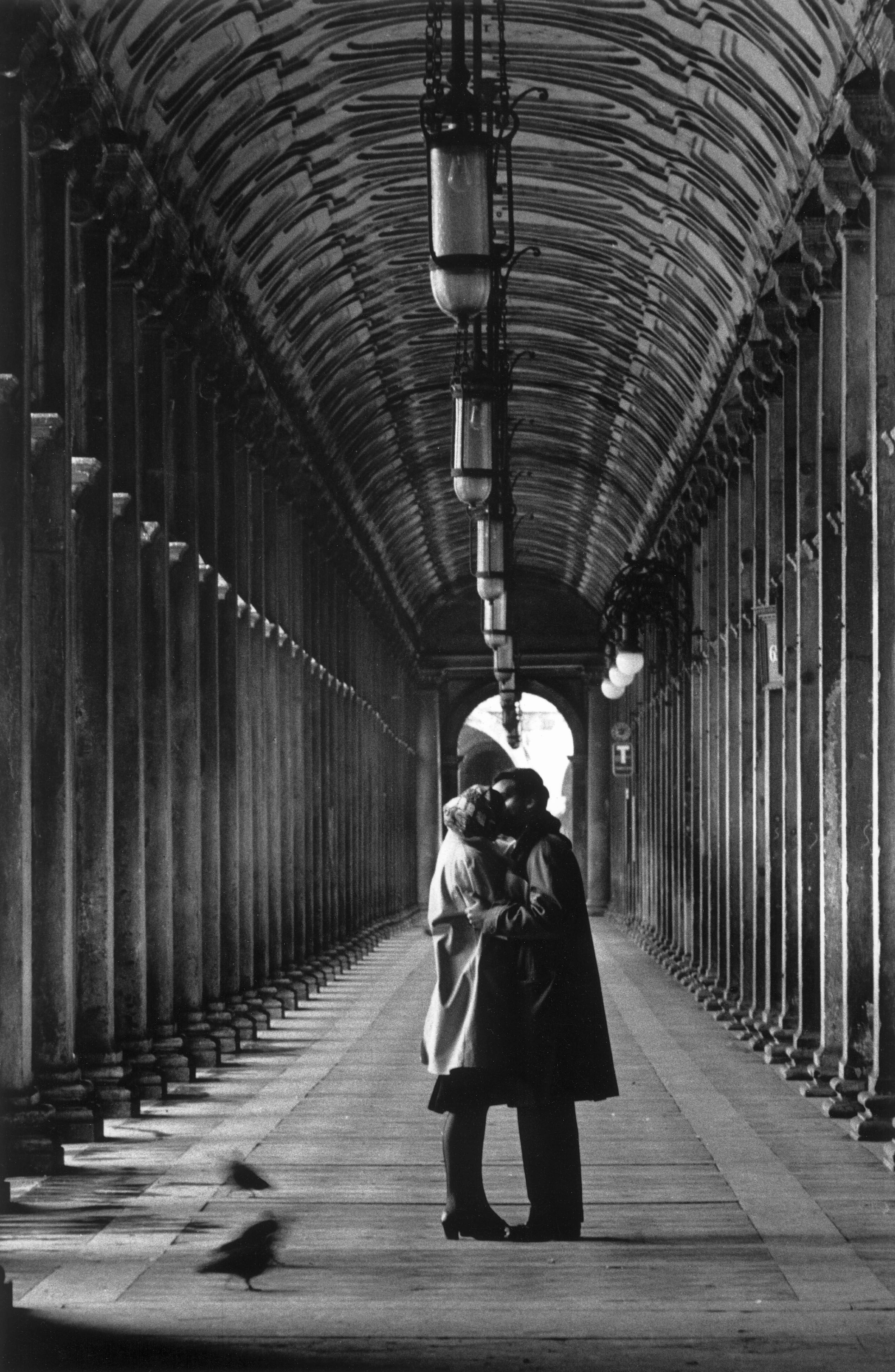 Пьяцца Сан-Марко, Венеция, 1959. Фотограф Джанни Беренго Гардин