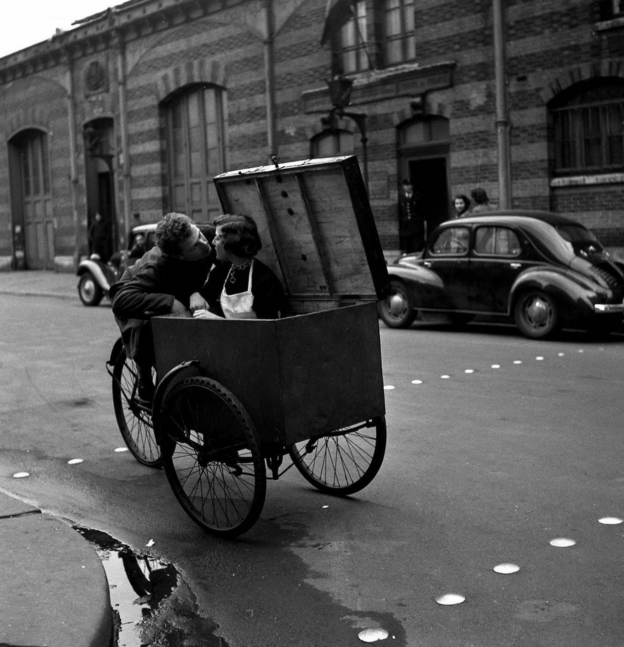 Париж, 1950. Фотограф Робер Дуано