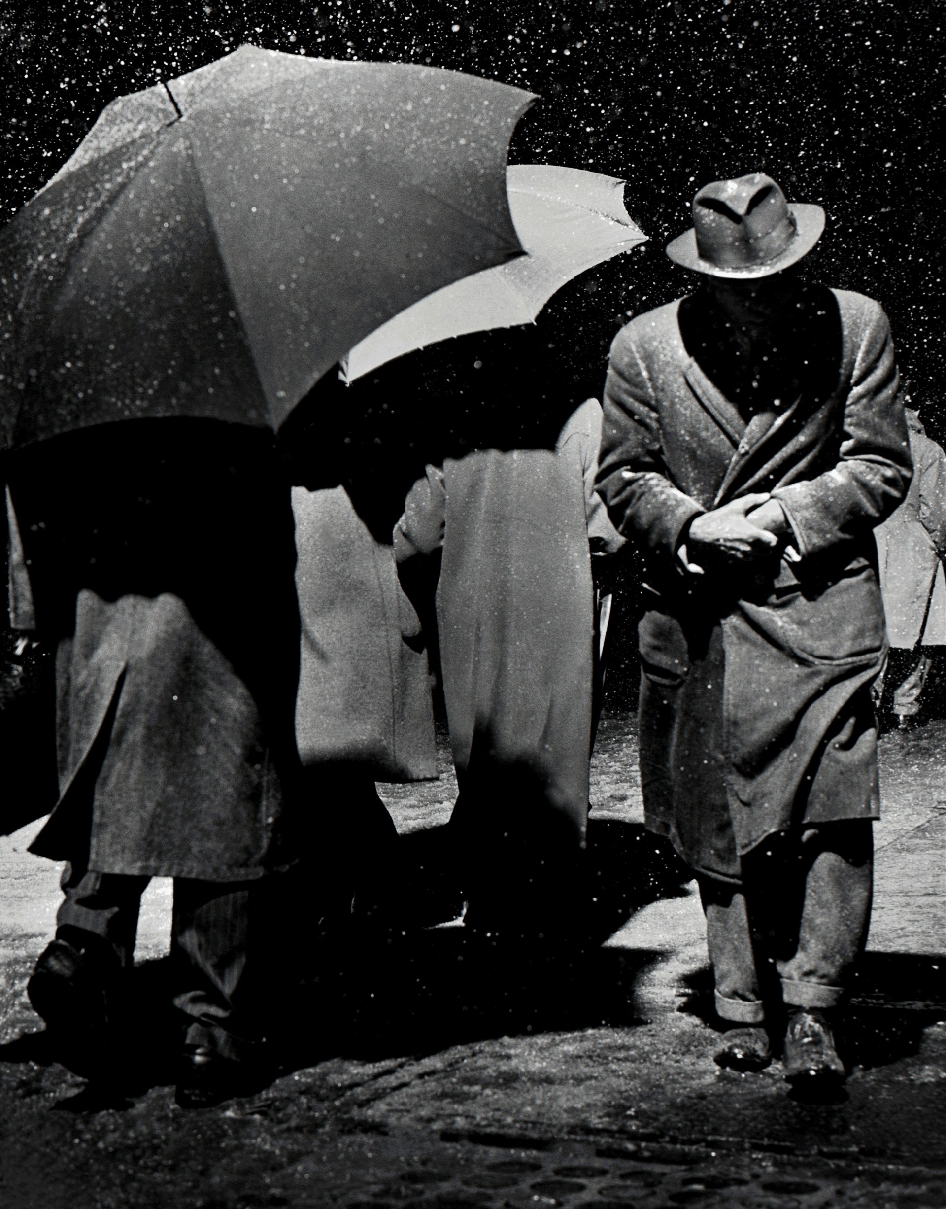 Нью-Йорк, 1950. Фотограф Деннис Сток