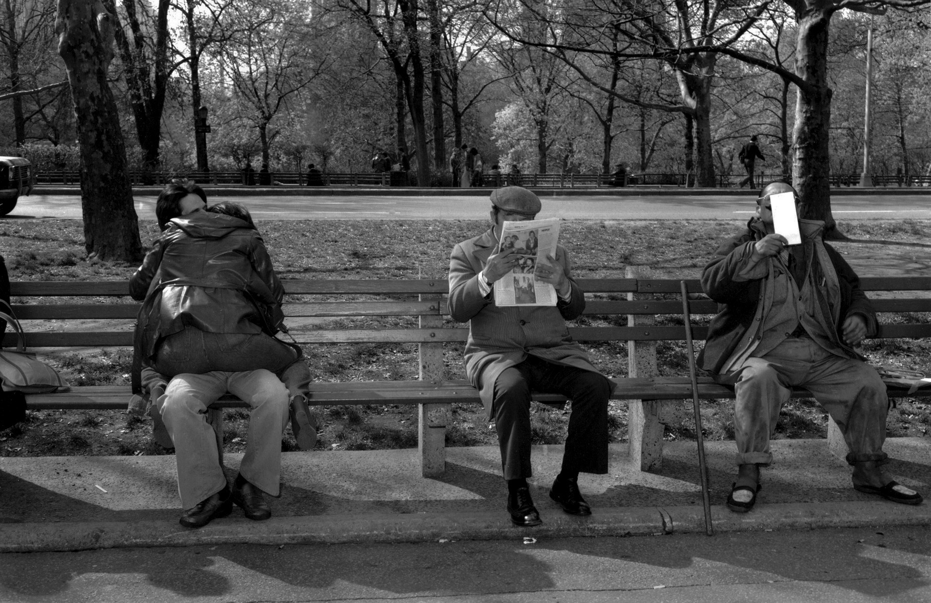 Центральный парк, Нью-Йорк, 1978. Фотограф Тод Пападжордж