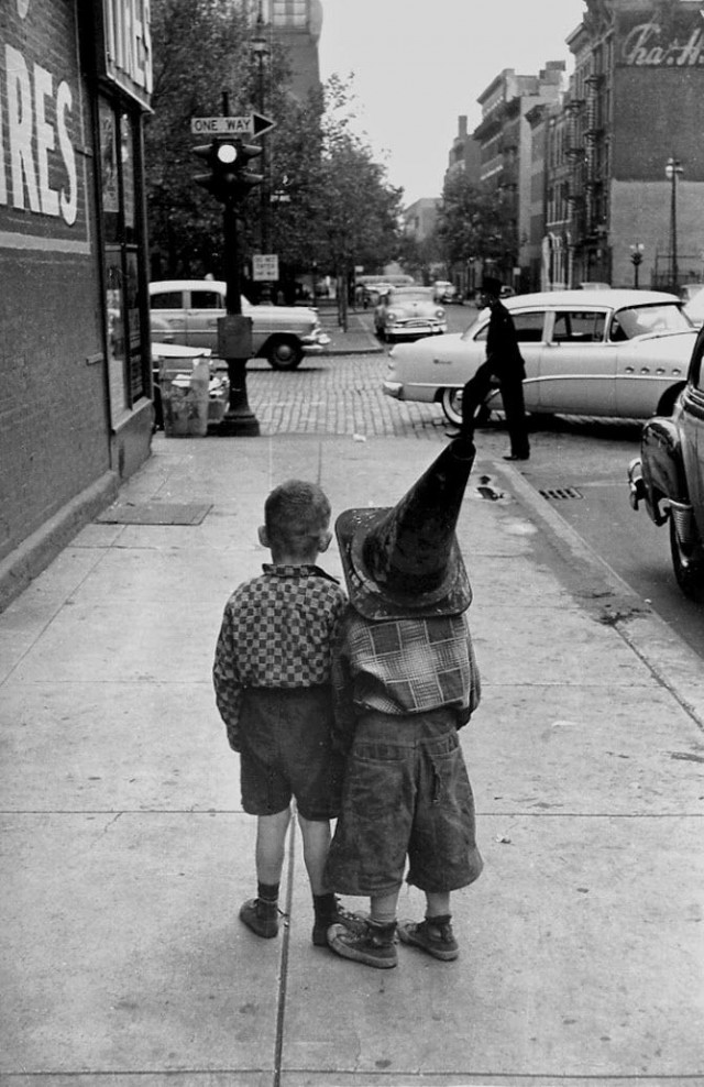 Нью-Йорк, 1955. Фотограф Джордж С. Зимбель