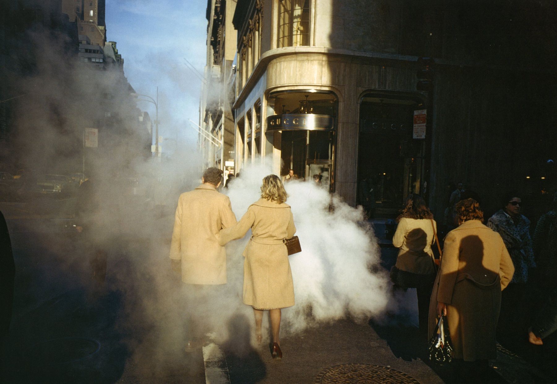 Верблюжьи пальто. Нью-Йорк, 1975. Фотограф Джоэл Мейеровиц