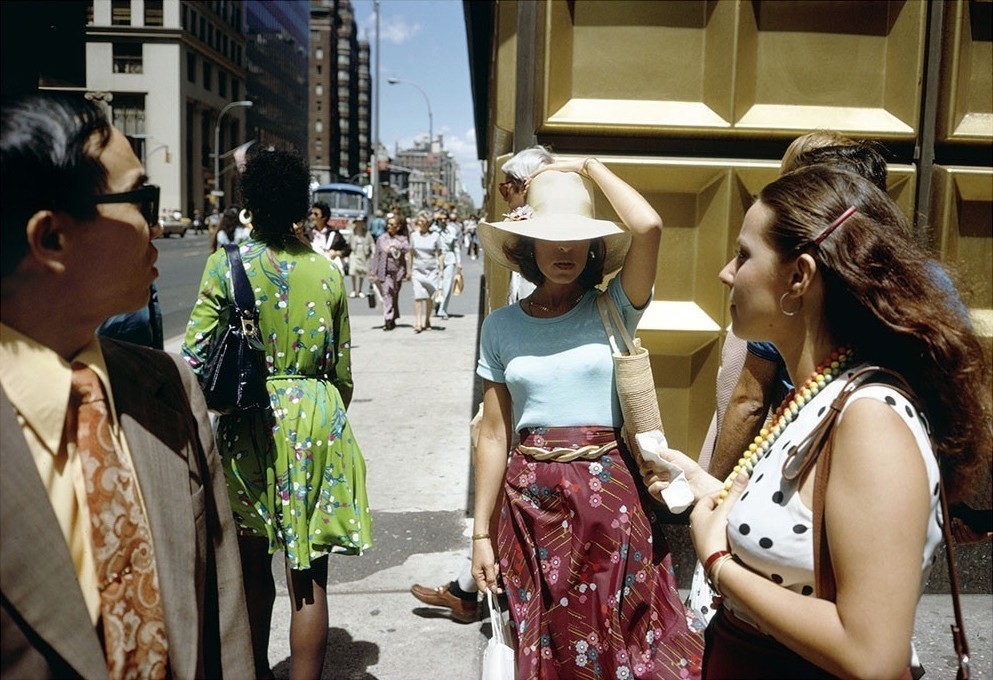 Мэдисон-авеню, Нью-Йорк, 1974. Фотограф Джоэл Мейеровиц