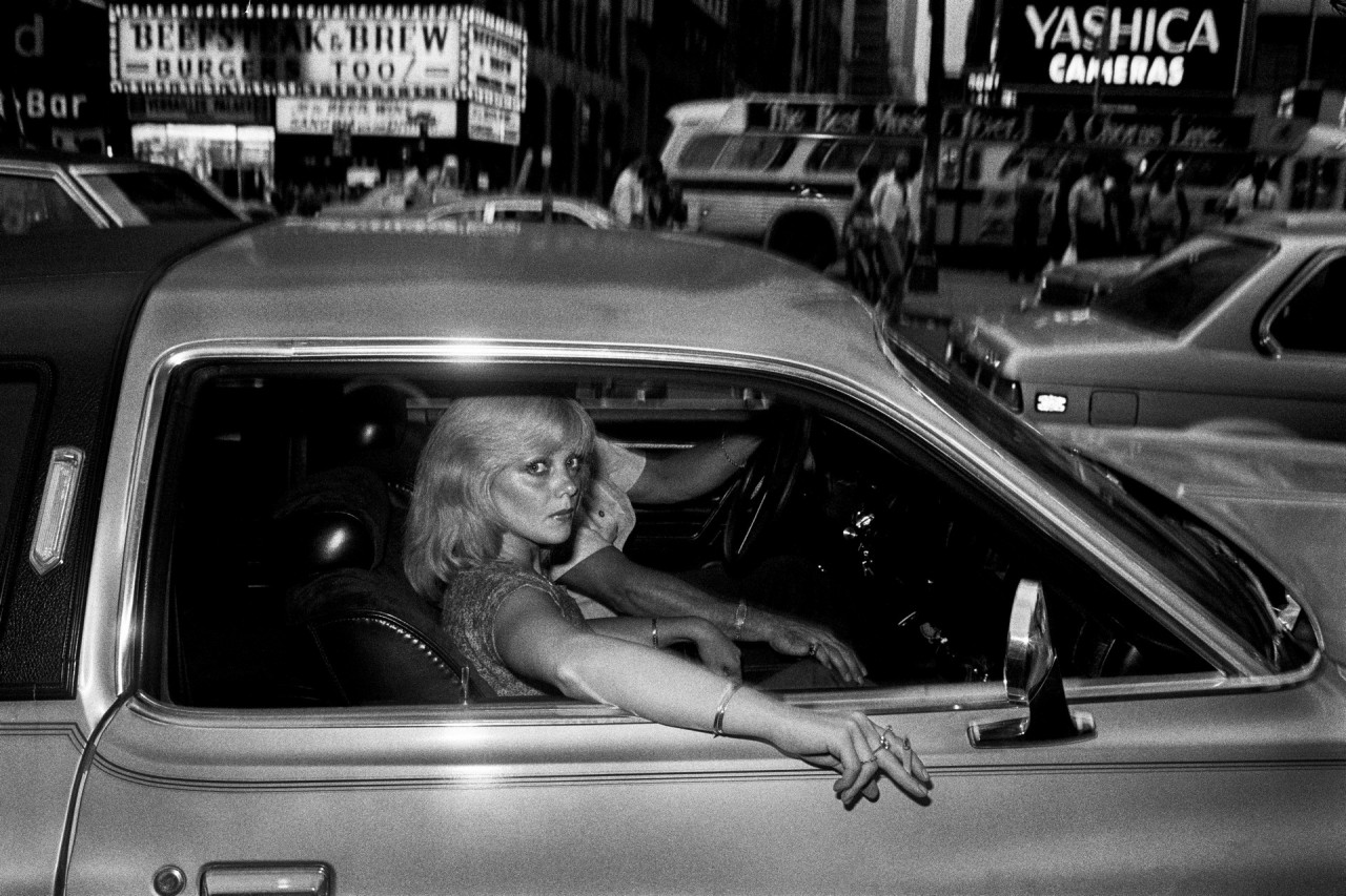 Ночной Нью-Йорк, 1978. Фотограф Ричард Сэндлер