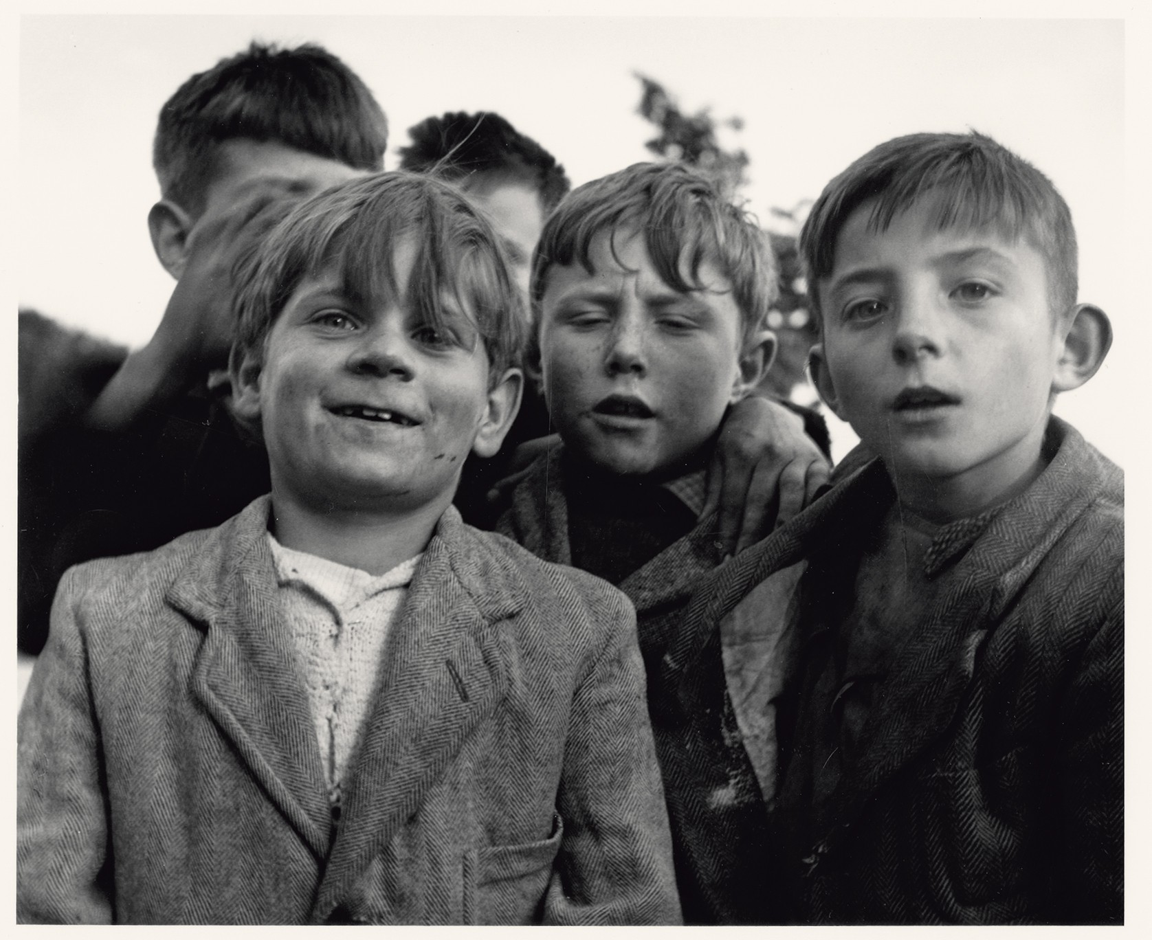 Дети, Париж, 1950. Фотограф Сабина Вайс