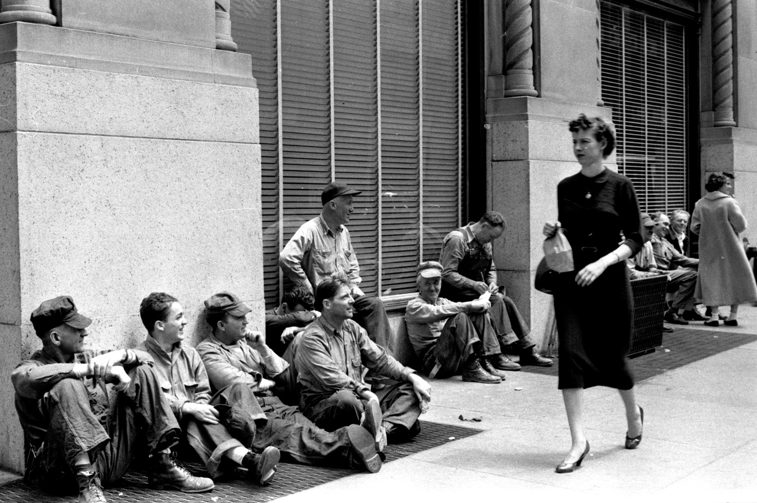 Нью-Йорк, 1955. Фотограф Сабина Вайс