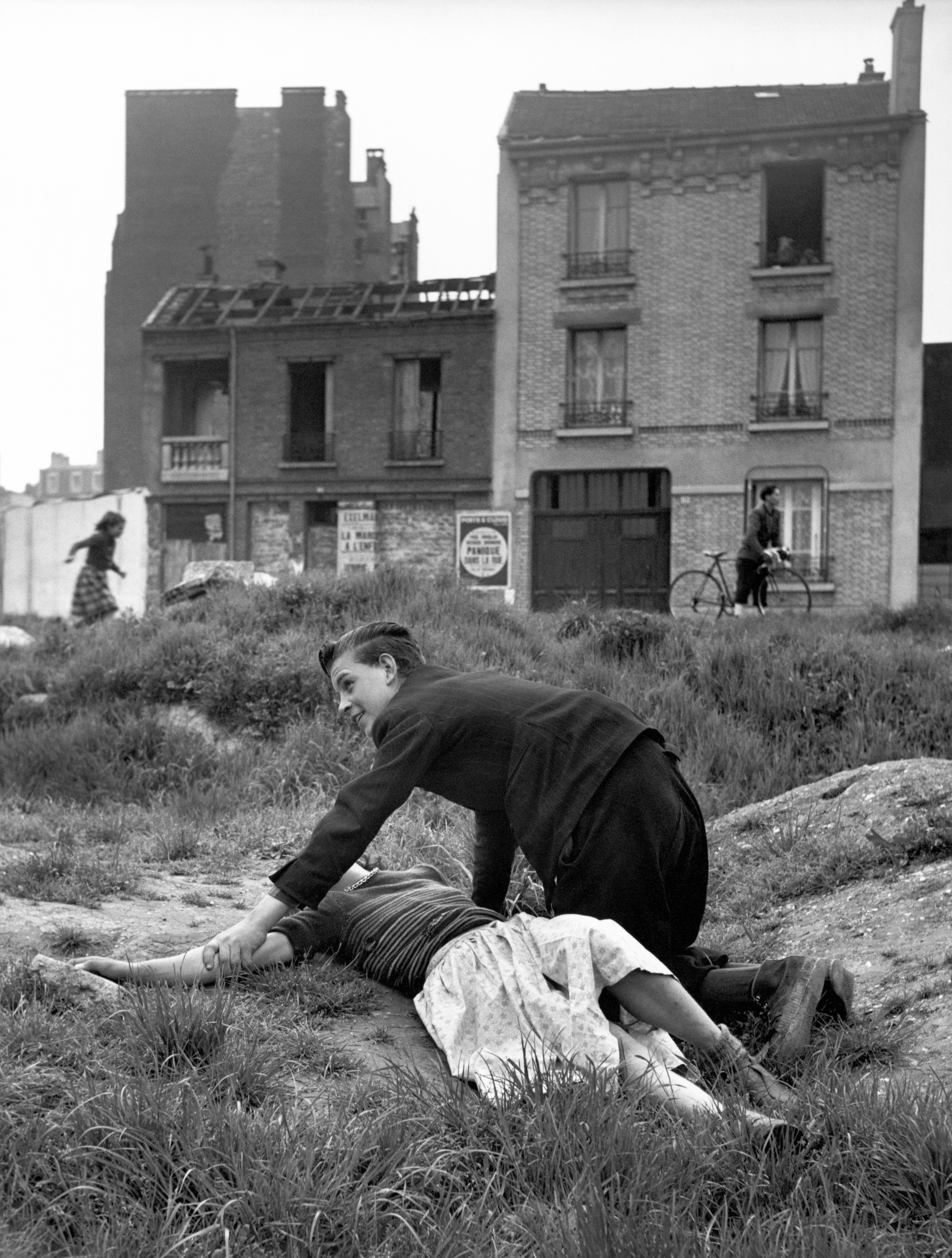 Пустырь, Порт де Сен-Клу, Париж, 1950. Фотограф Сабина Вайс