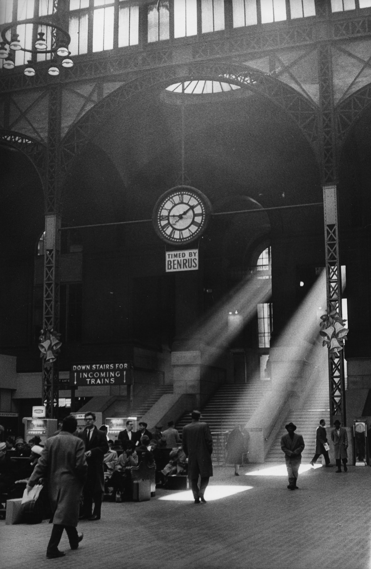Станция Пенсильвания, Нью-Йорк, США, 1962. Фотограф Сабина Вайс