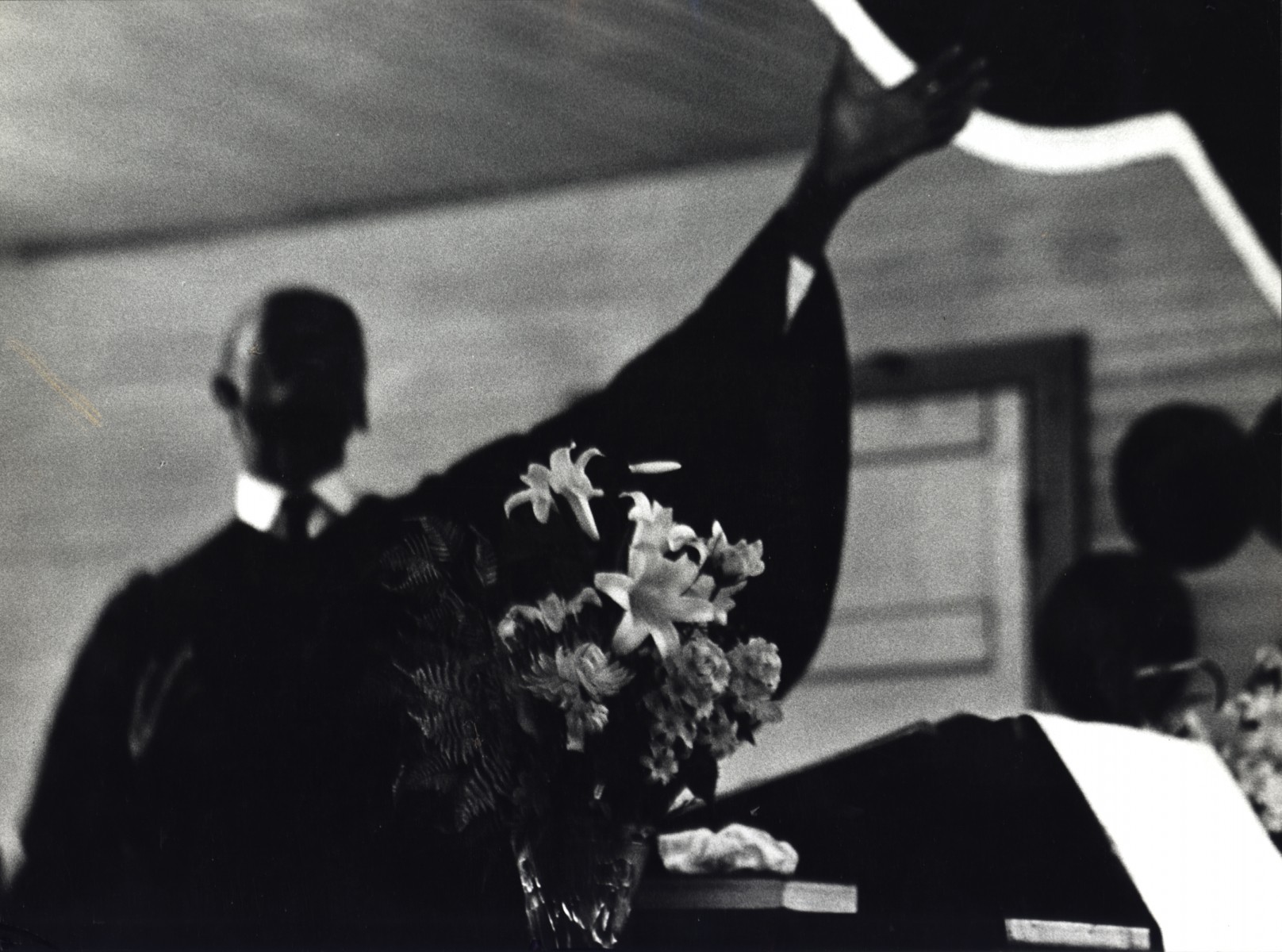 Афроамериканская церковь в Куинси, Флорида, 1965. Фотограф Леонард Фрид