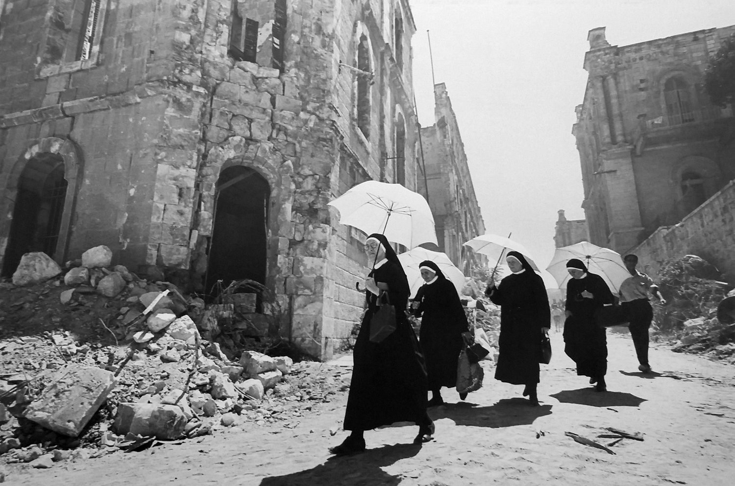 После шестидневной войны, Иерусалим, 1967. Фотограф Леонард Фрид