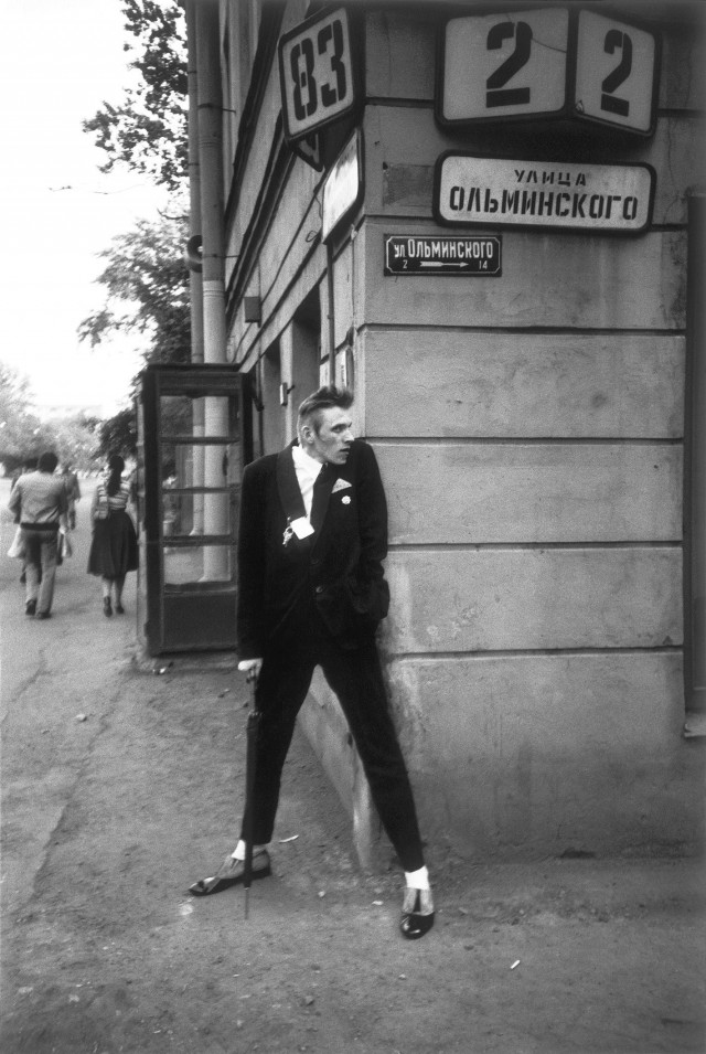 Олег Гаркуша «АукцЫон». Ленинград, 1986. Фотограф Игорь Мухин