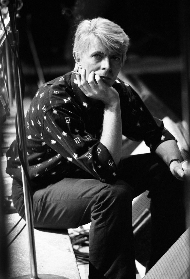 Дэвид Боуи. Фото из коллекционного альбома Ricochet: David Bowie 1983. Многие фото из альбома ранее не публиковались. Фотограф Дэнис О'Риган