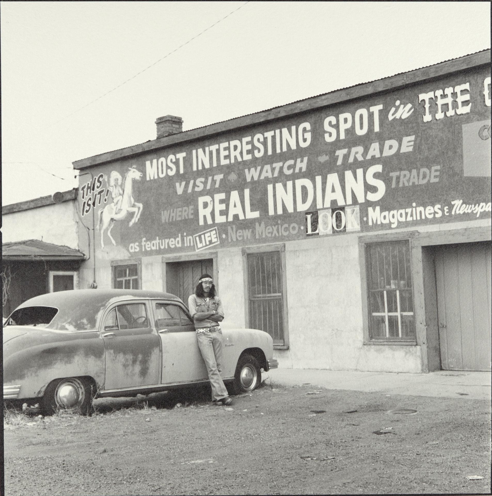 Настоящие индейцы, 1977. Фотограф Ларри Макнил
