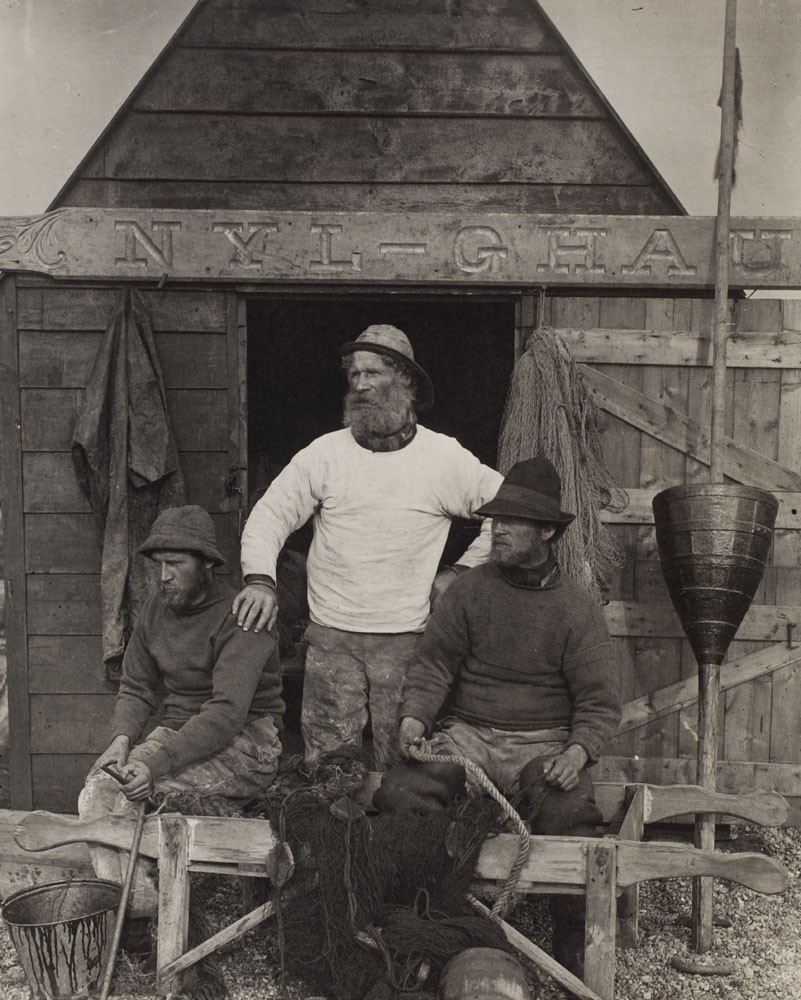 Рыбаки Восточного побережья, ок. 1886. Фотограф Питер Генри Эмерсон