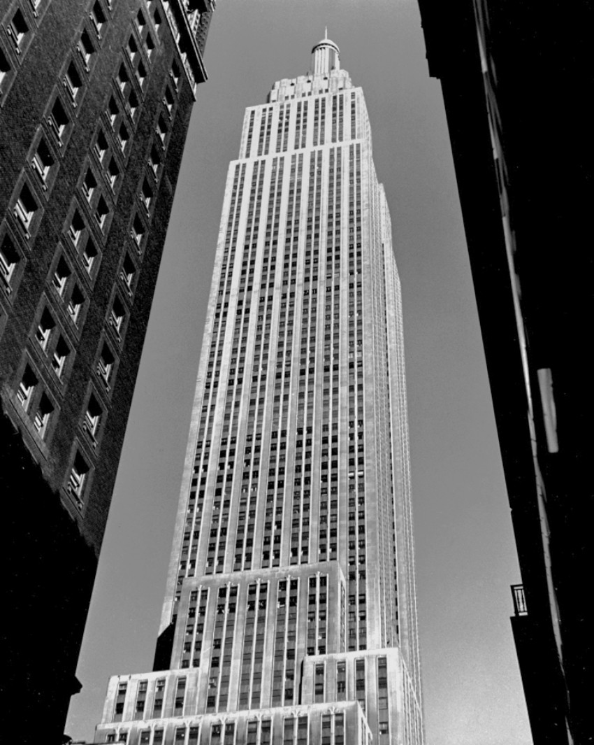 Эмпайр Стейт, Нью-Йорк, 1946. Фотограф Фред Стайн