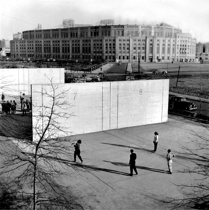 Стадион Янки, Нью-Йорк, 1947. Фотограф Фред Стайн