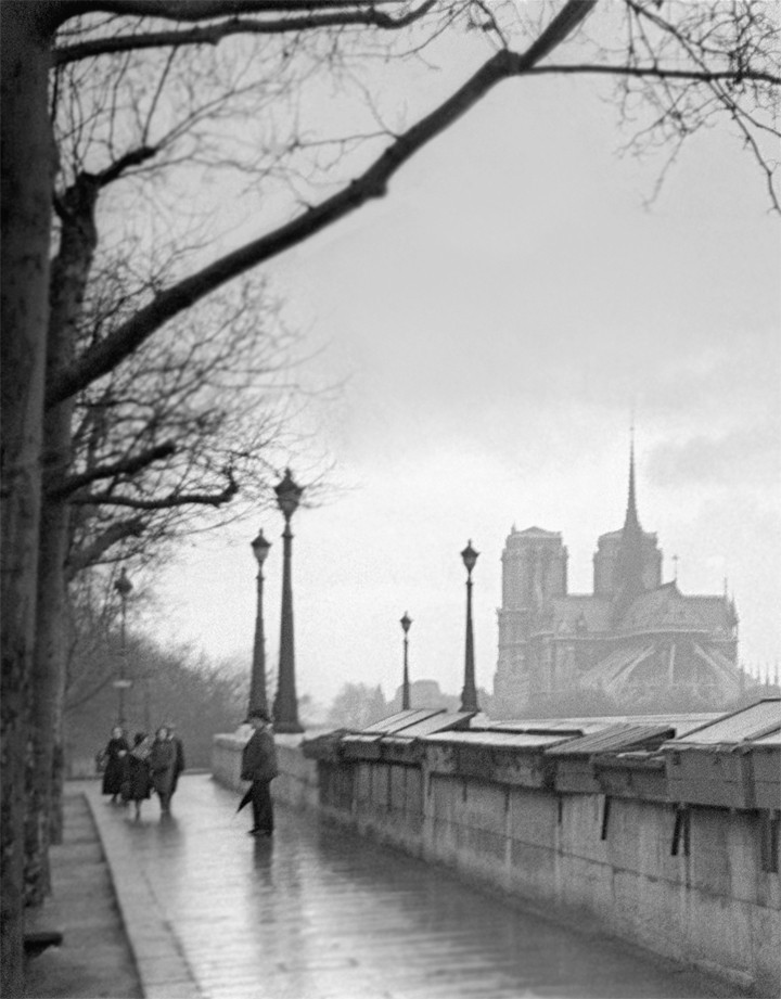 Нотр-Дам, Париж, 1938. Фотограф Фред Стайн