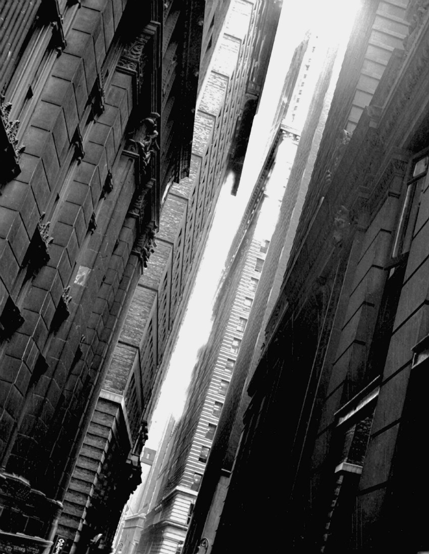 Нижний Бродвей, Нью-Йорк, 1949. Фотограф Фред Стайн