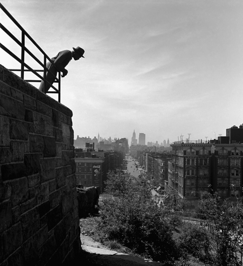 Моррис Парк, Нью-Йорк, 1945. Фотограф Фред Стайн