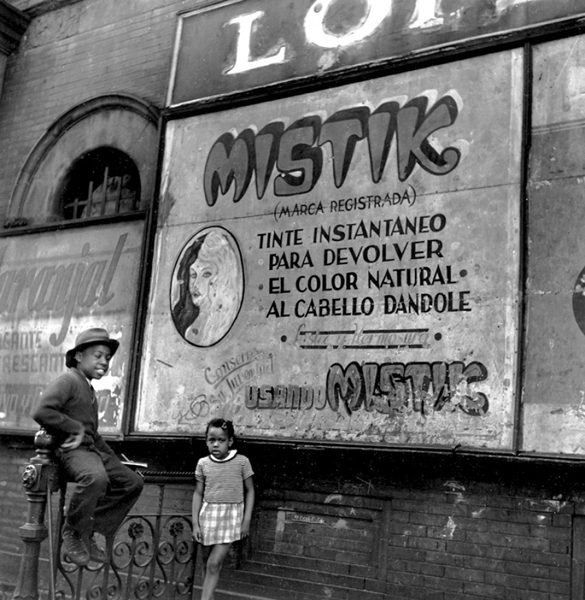 Мистик, Нью-Йорк, 1944. Фотограф Фред Стайн
