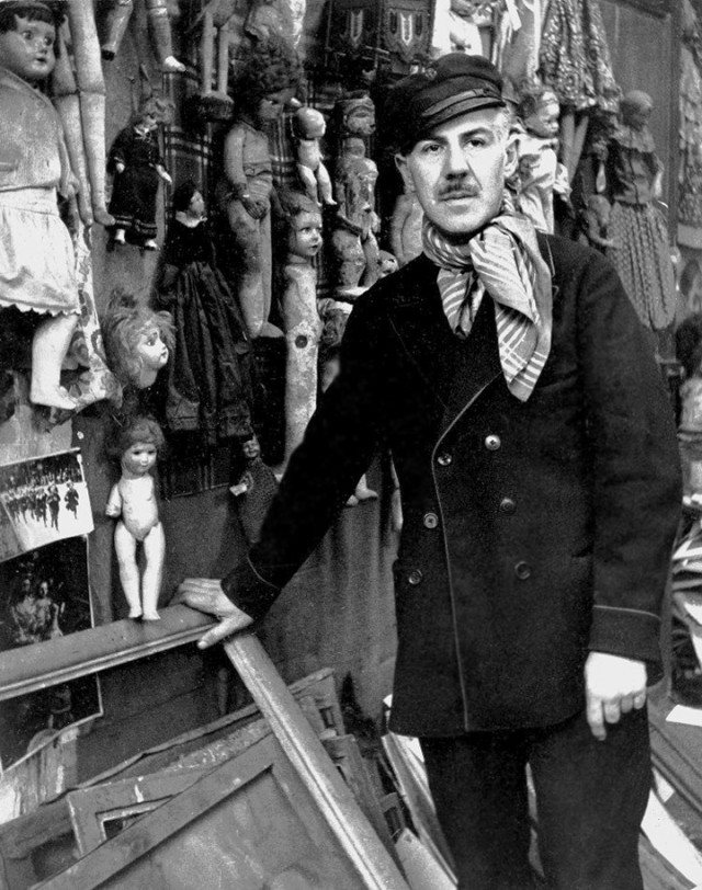 Кукольник, Париж, 1938. Фотограф Фред Стайн