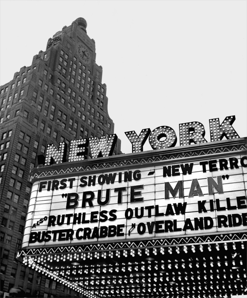 Грубый человек, Нью-Йорк, 1946. Фотограф Фред Стайн