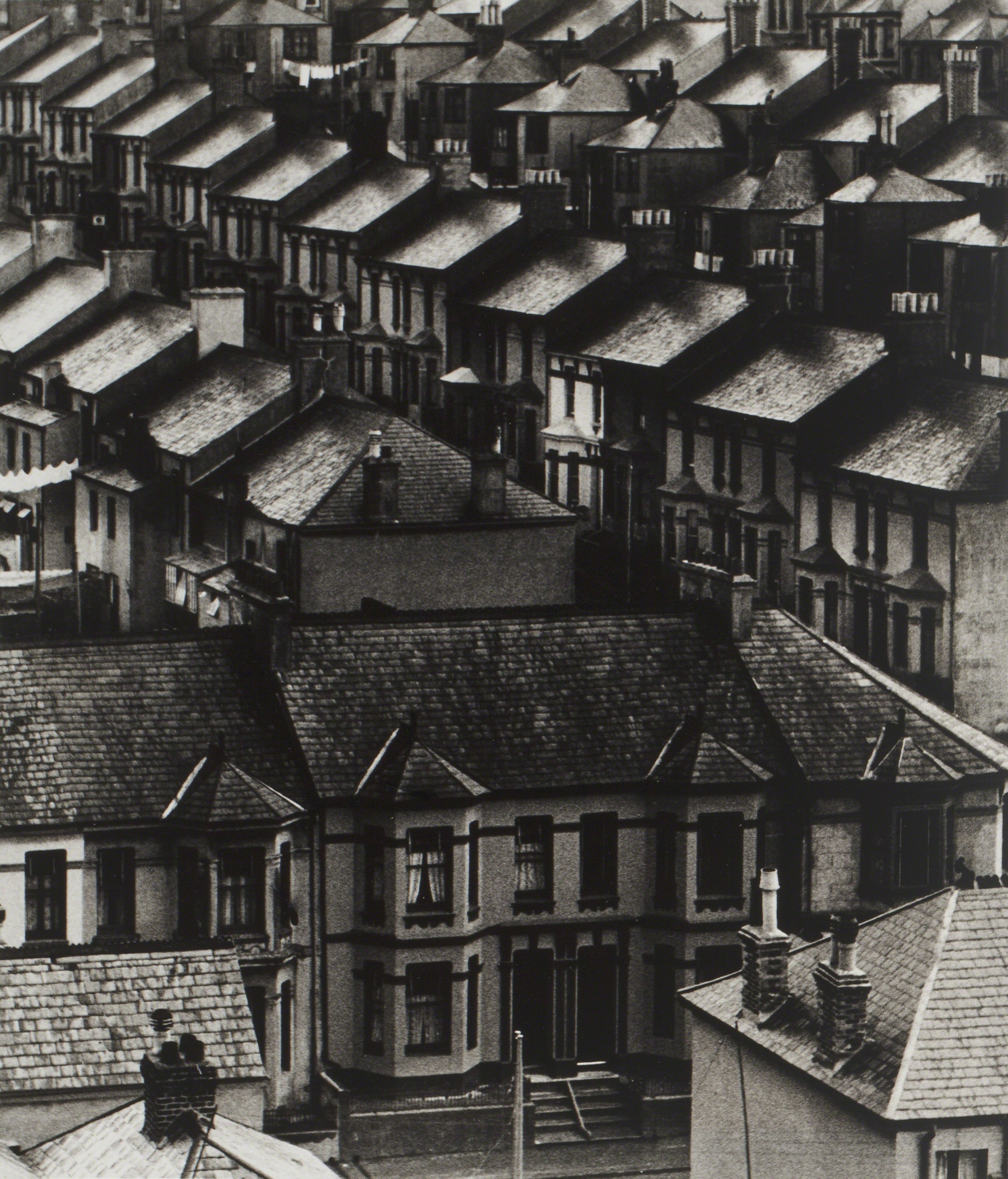 Промытые дождем крыши, 1932. Фотограф Билл Брандт