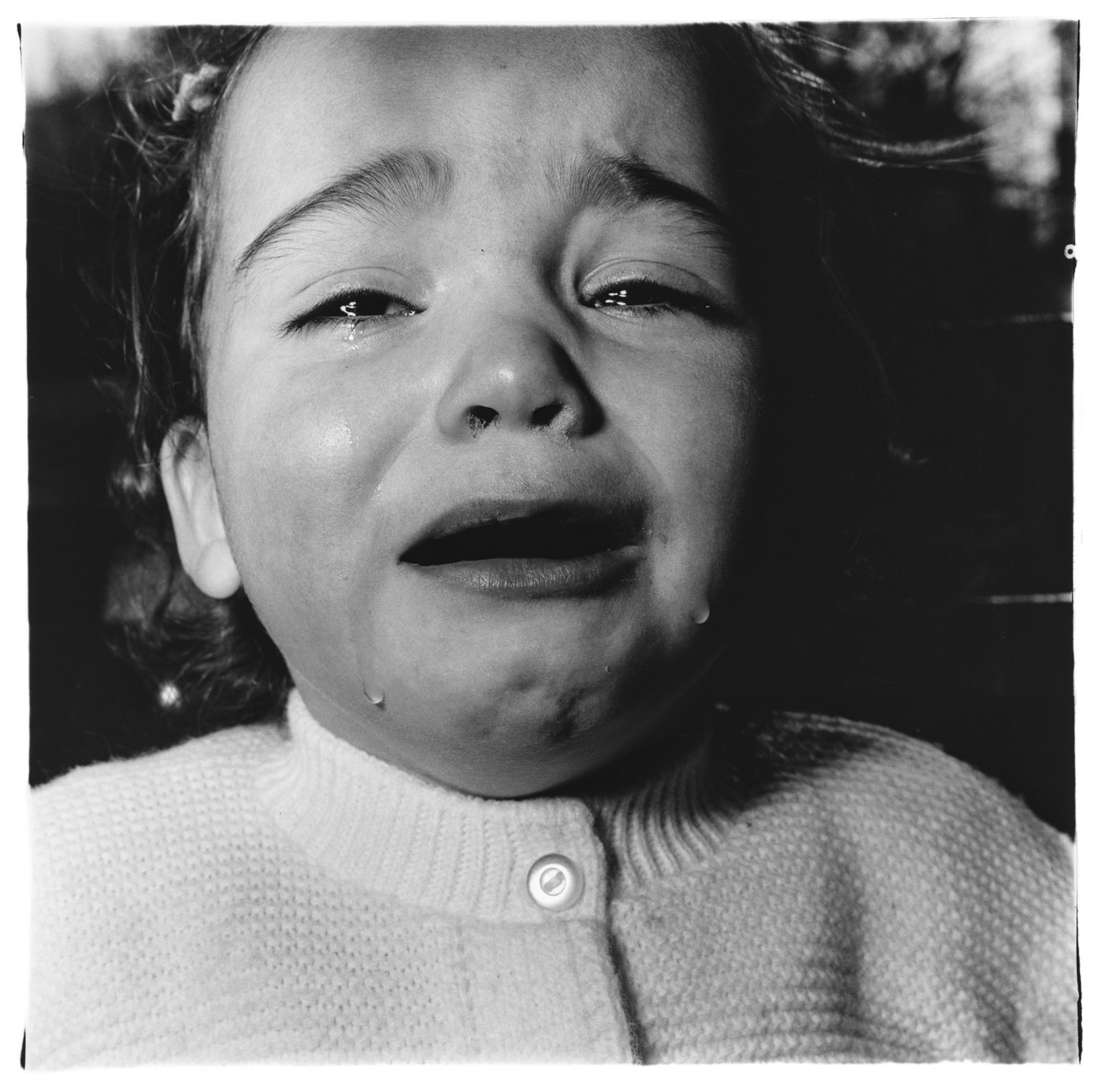 Плачущий ребенок, Нью-Джерси, 1967. Фотограф Диана Арбус