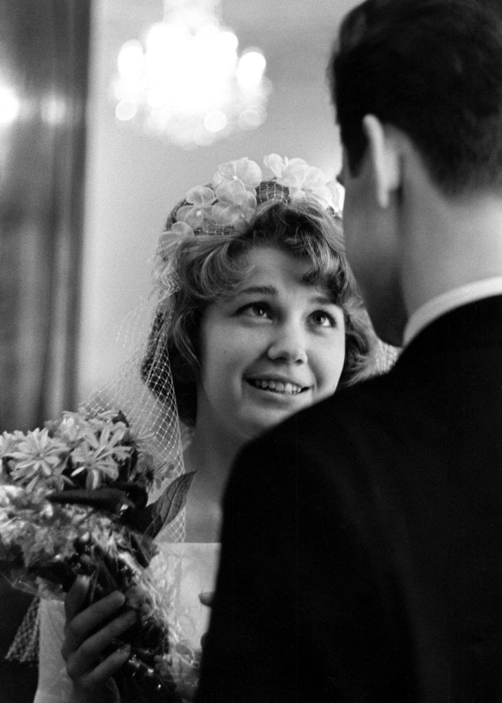 Невеста, 1963. Фотограф Майя Окушко
