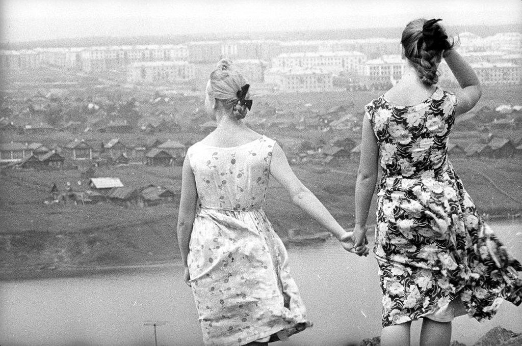 Вид на город Ревда, 1960. Фотограф Майя Окушко