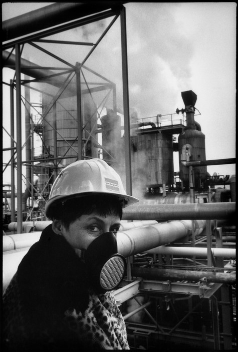 Шанталь Рейбер, инженер-проектировщик химического завода, Тулуза, Франция, 1991. Фотограф Мартина Франк