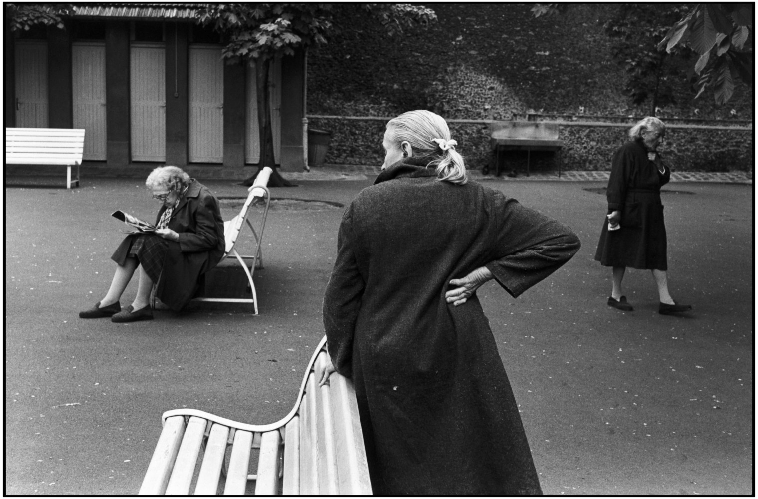 Дом престарелых, 1978. Фотограф Мартина Франк