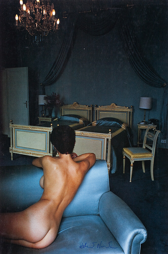Ожидание, 1984 год, фотограф Хельмут Ньютон