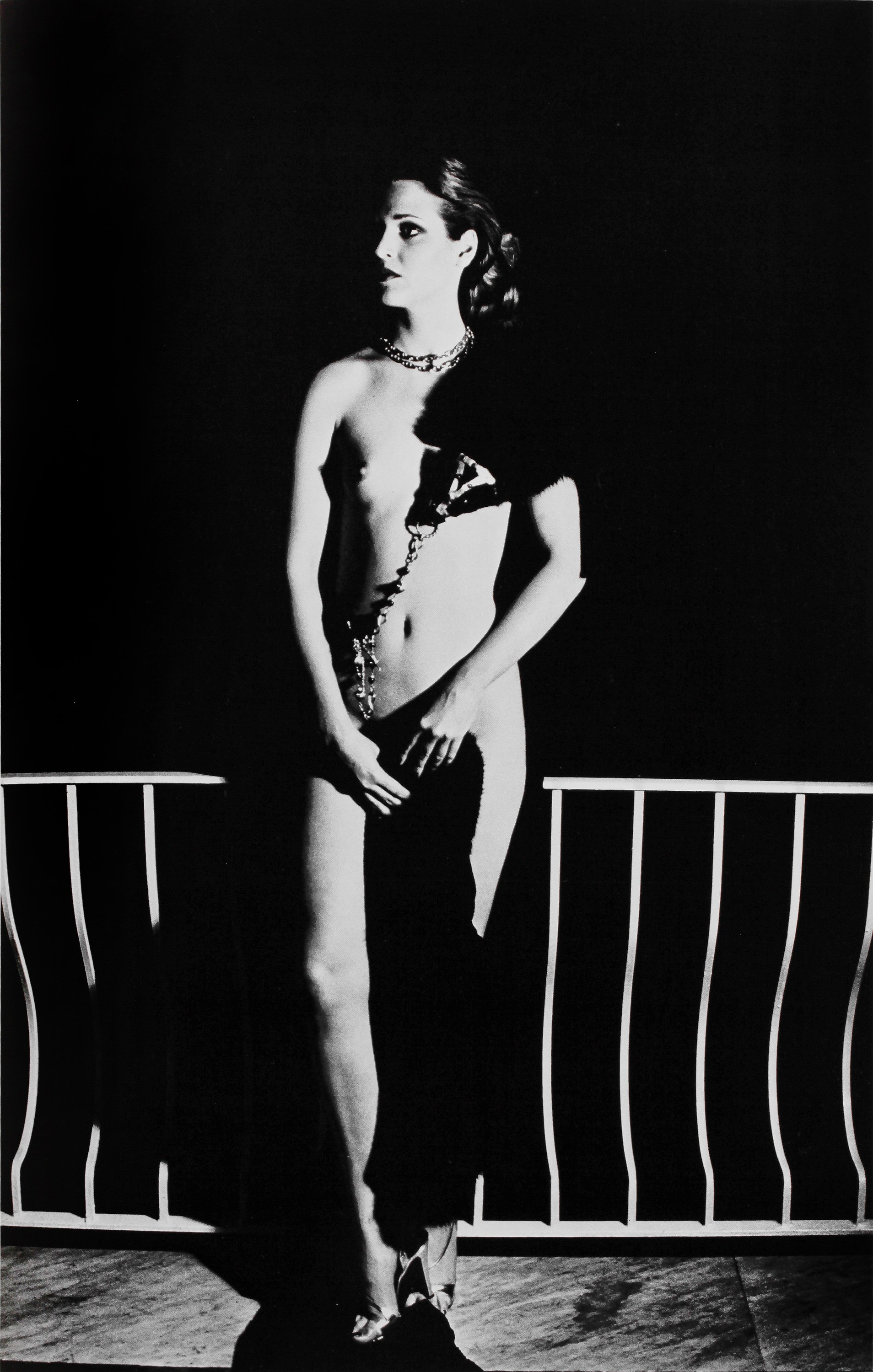 Капри ночью, 1977. Фотограф Хельмут Ньютон