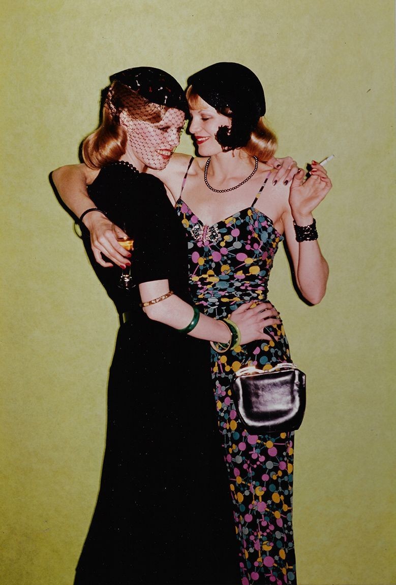Две модели, 1973. Фотограф Хельмут Ньютон