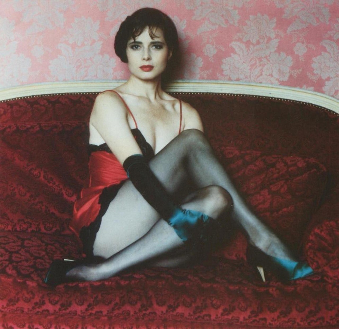 Изабелла Росселлини, 1992. Фотограф Хельмут Ньютон