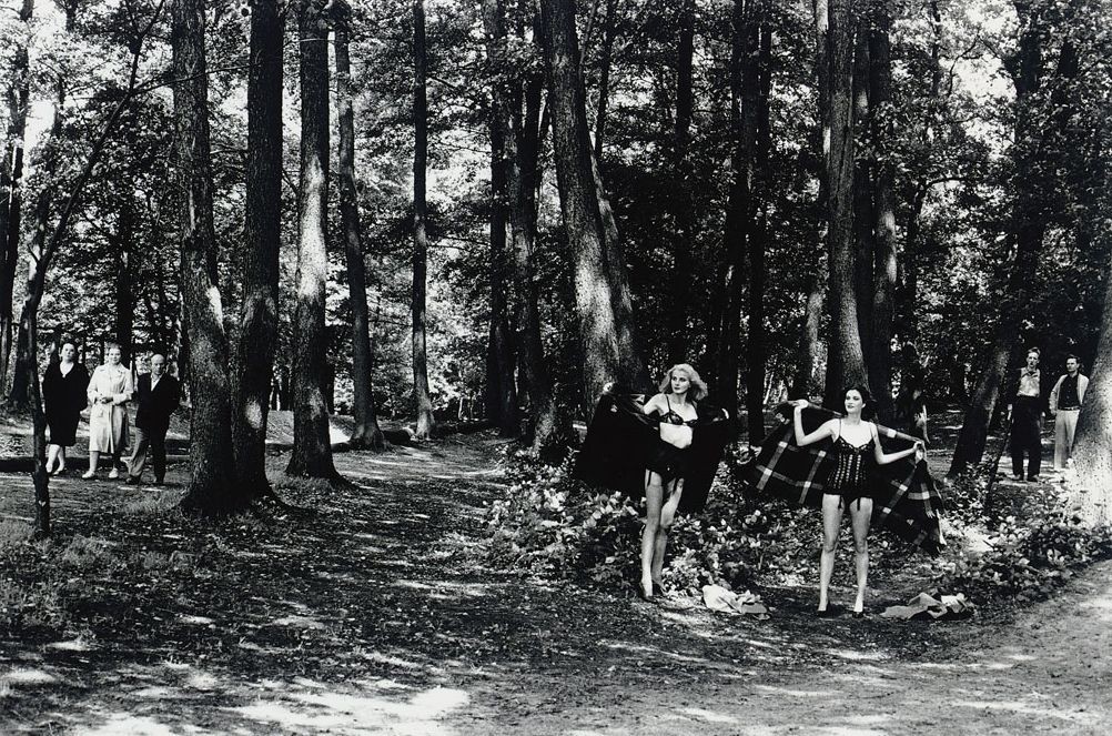 Груневальд, Берлин, 1979. Фотограф Хельмут Ньютон