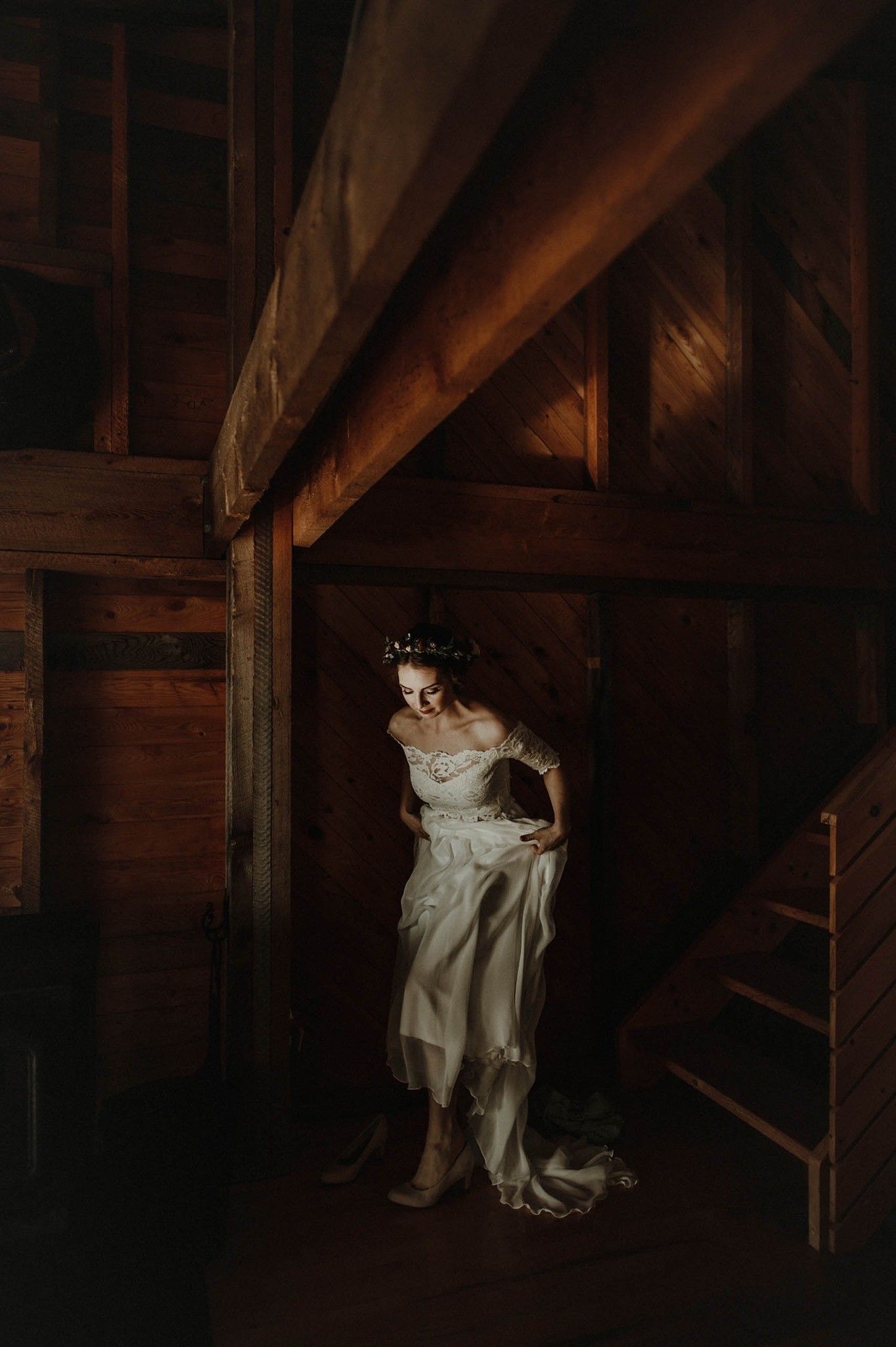 Портрет невесты. Фотограф Майк Валлели