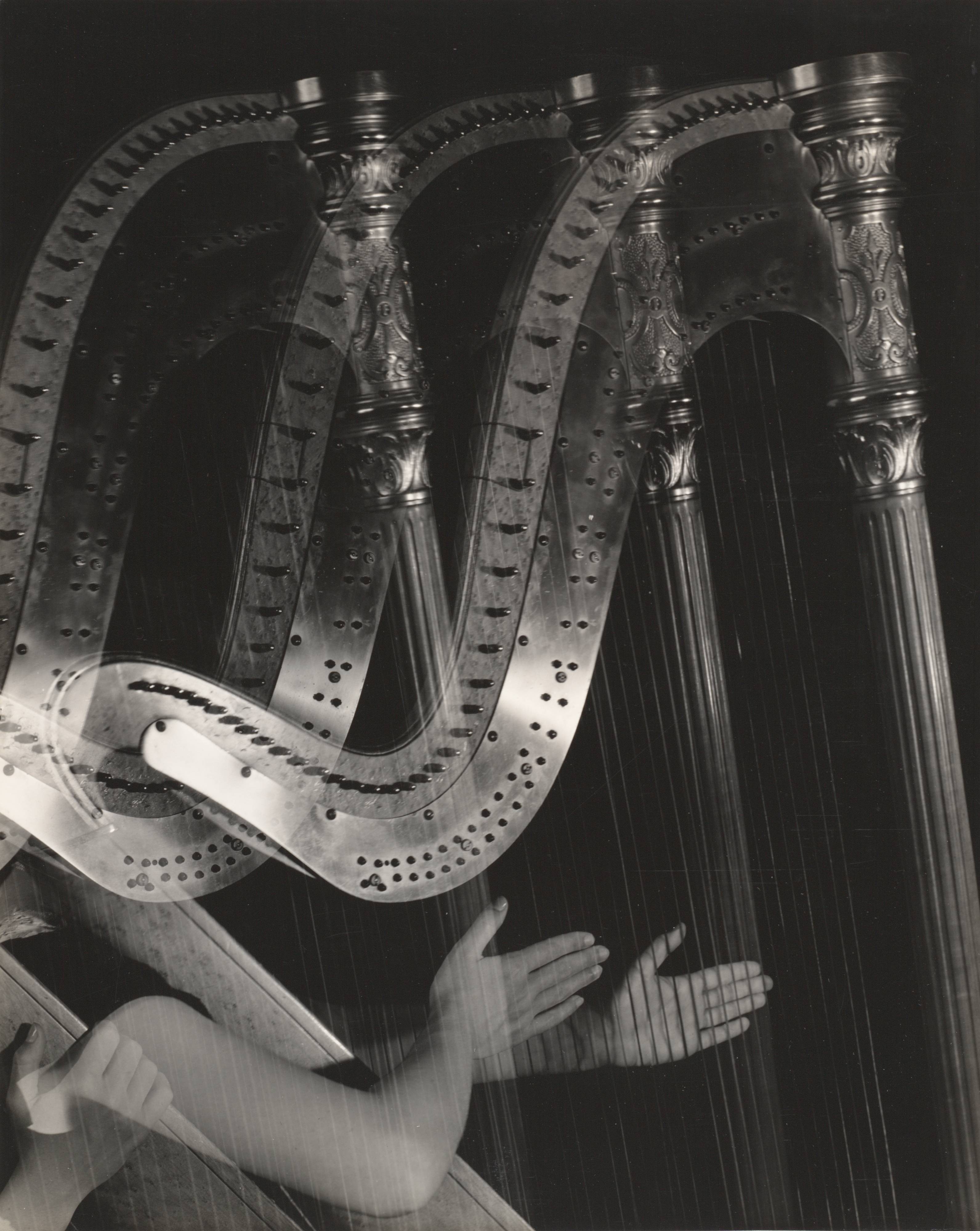 Три арфы, 1935. Фотограф Имоджен Каннингем