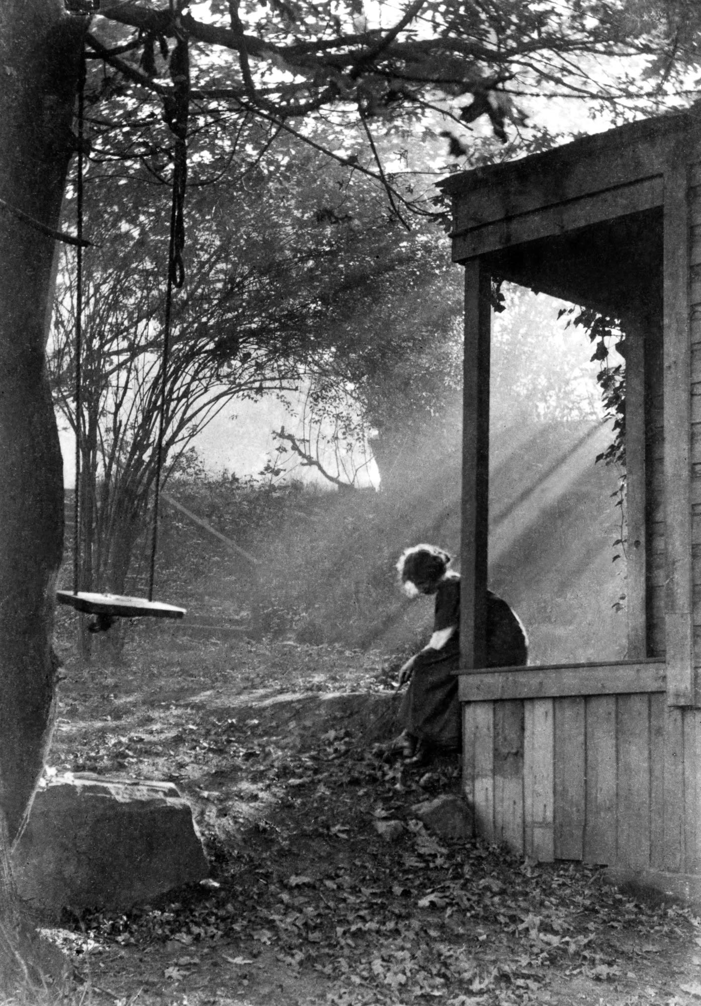 Утренний туман и солнце, 1911. Фотограф Имоджен Каннингем