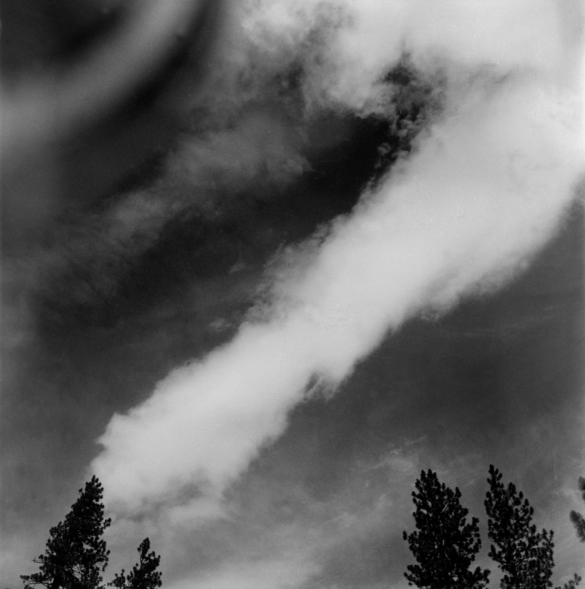 Абстракции облаков. Фотограф Имоджен Каннингем