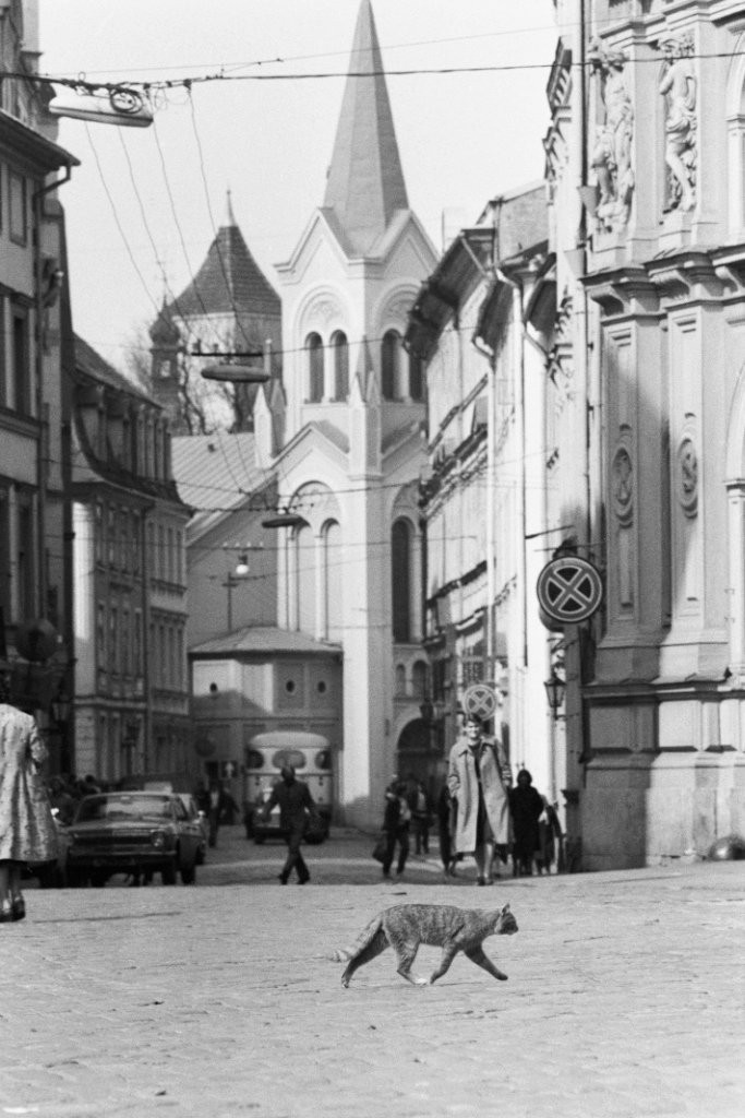 Рига. Старый город, 1983. Фотограф Игорь Пальмин