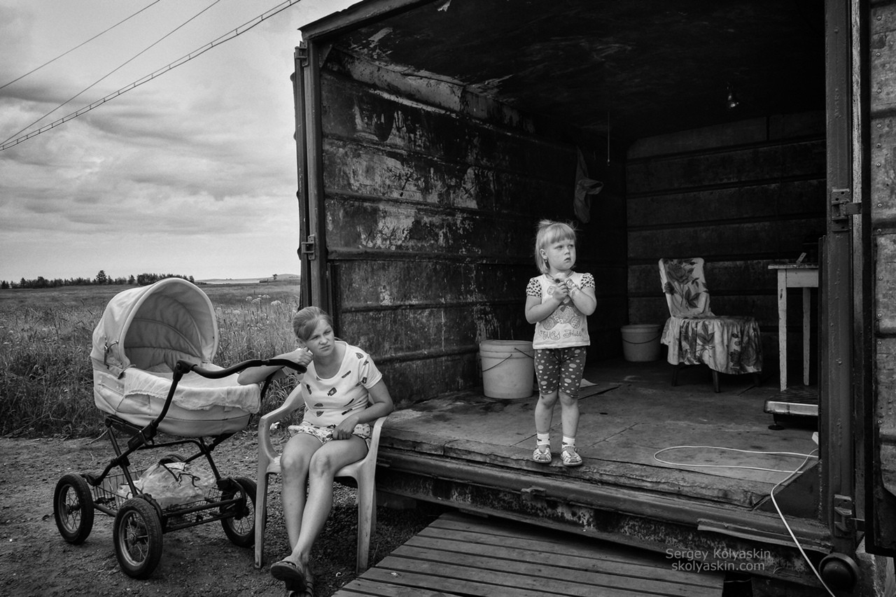 Рабочеостровск. Из цикла Забытые деревни. Фотограф Сергей Коляскин