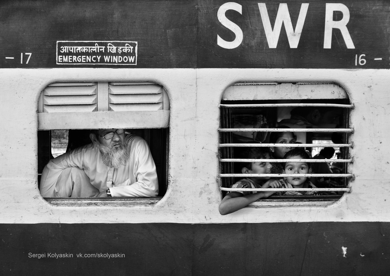 Индийский вагон. Фотограф Сергей Коляскин