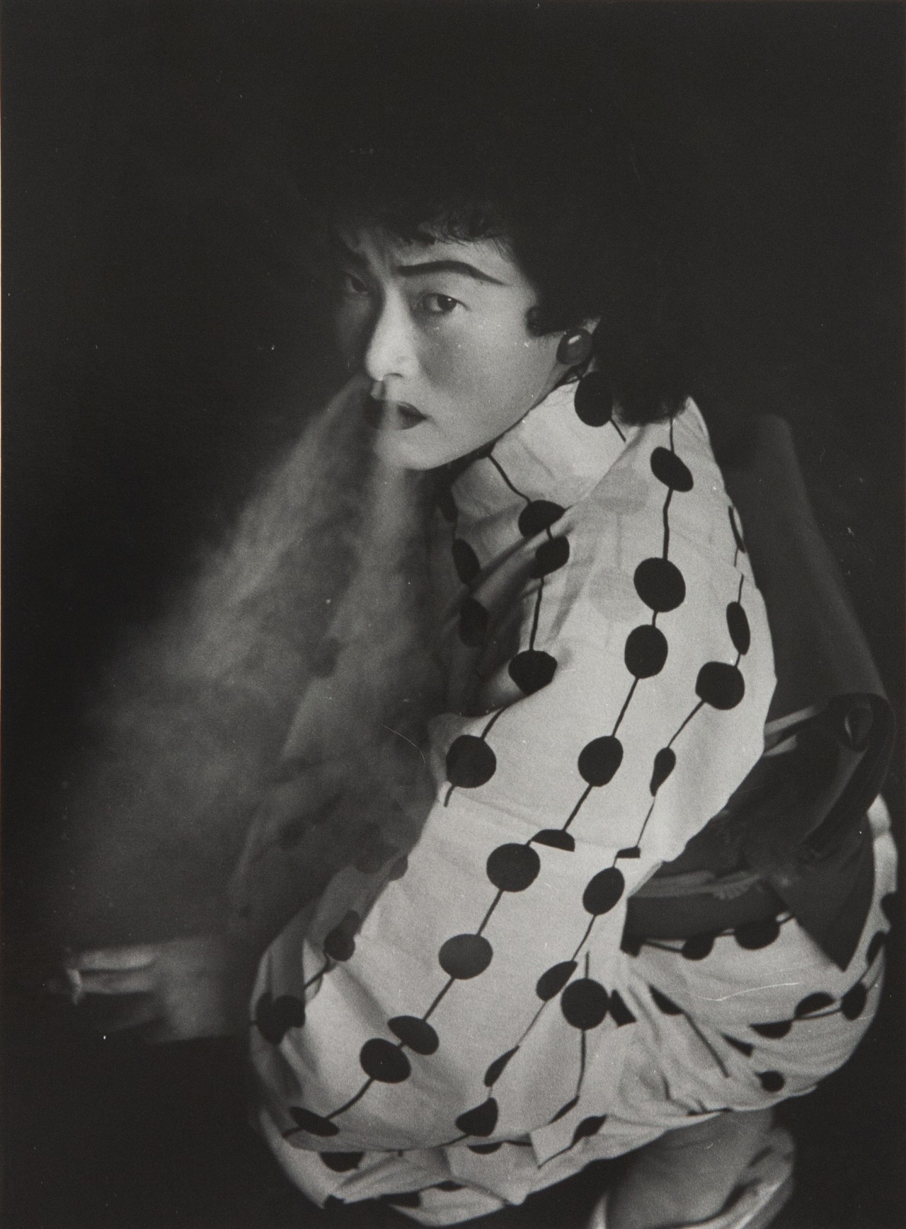 Проститутка, Нагоя, 1957. Фотограф Сёмэй Томацу