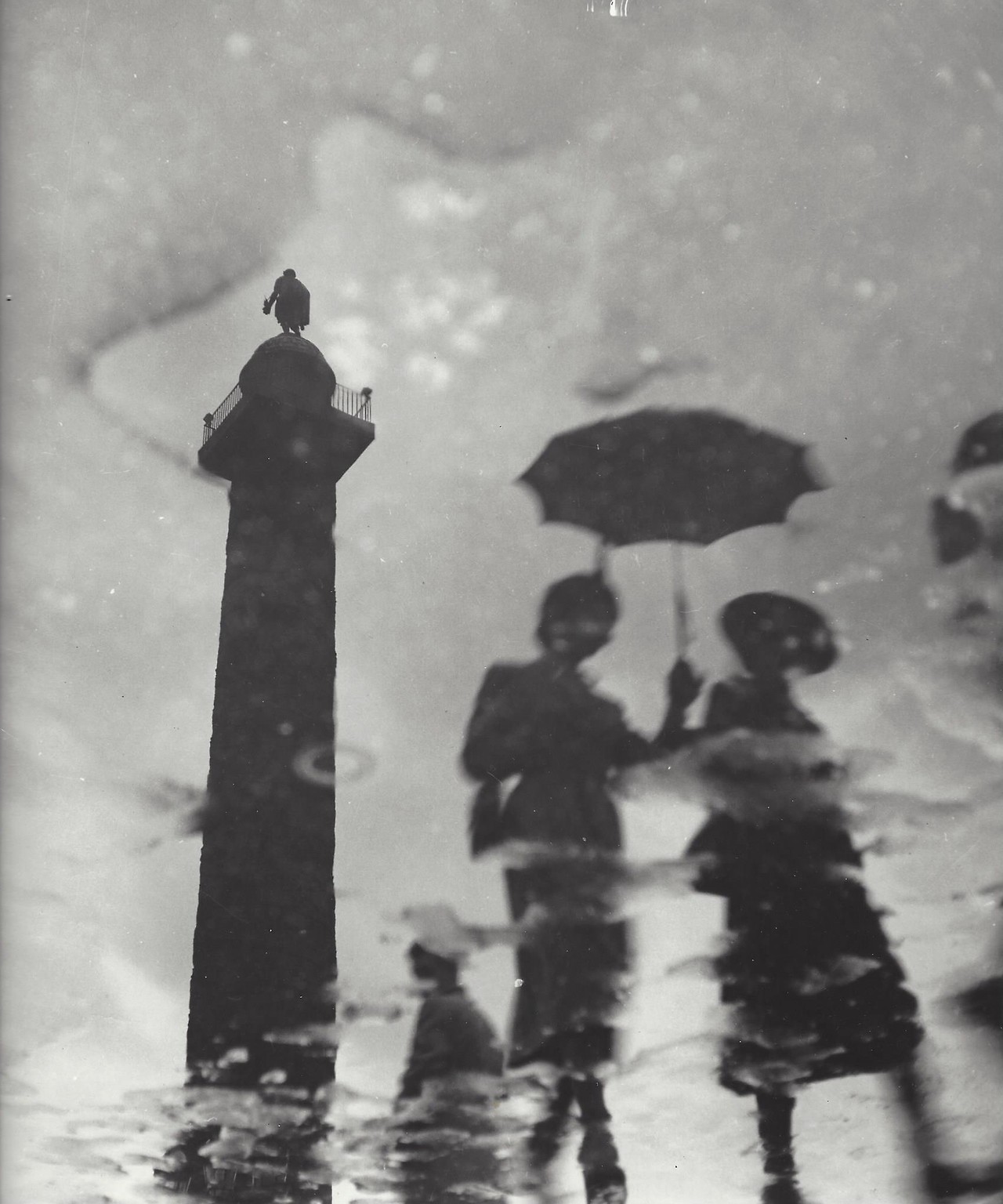 Вандомская площадь, Париж, 1950-е. Фотограф Кис Шерер