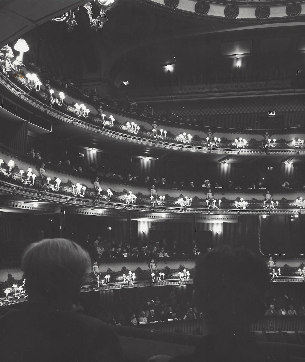 Королевский театр Ковент-Гарден, Лондон, начало 1960-х. Фотограф Кис Шерер