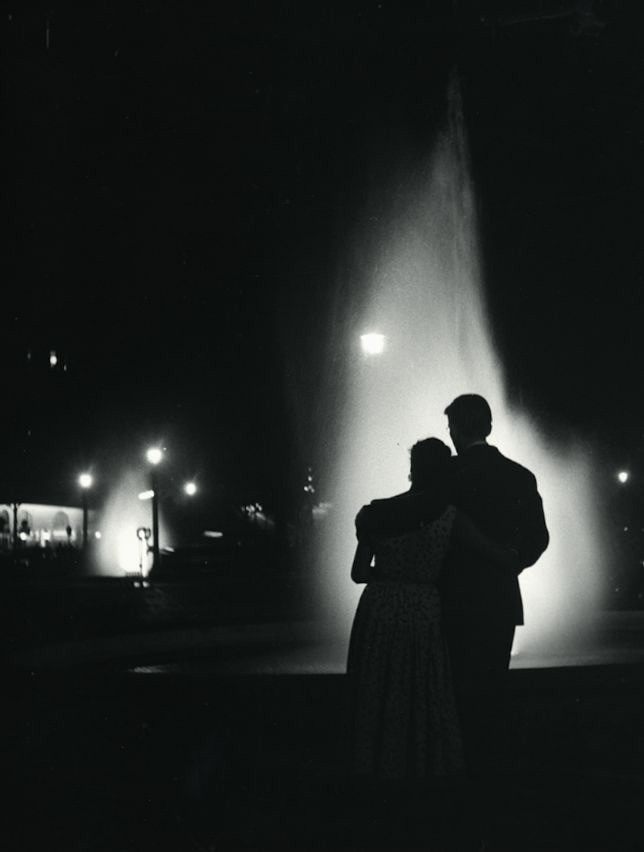 Пара, Париж, 1950-е. Фотограф Кис Шерер