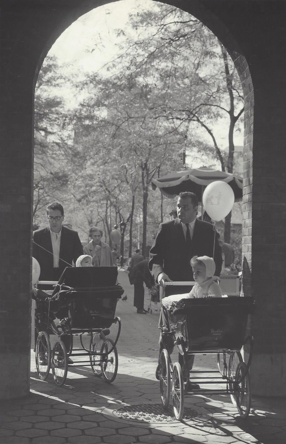 Центральный парк, Нью-Йорк, 1959. Фотограф Кис Шерер