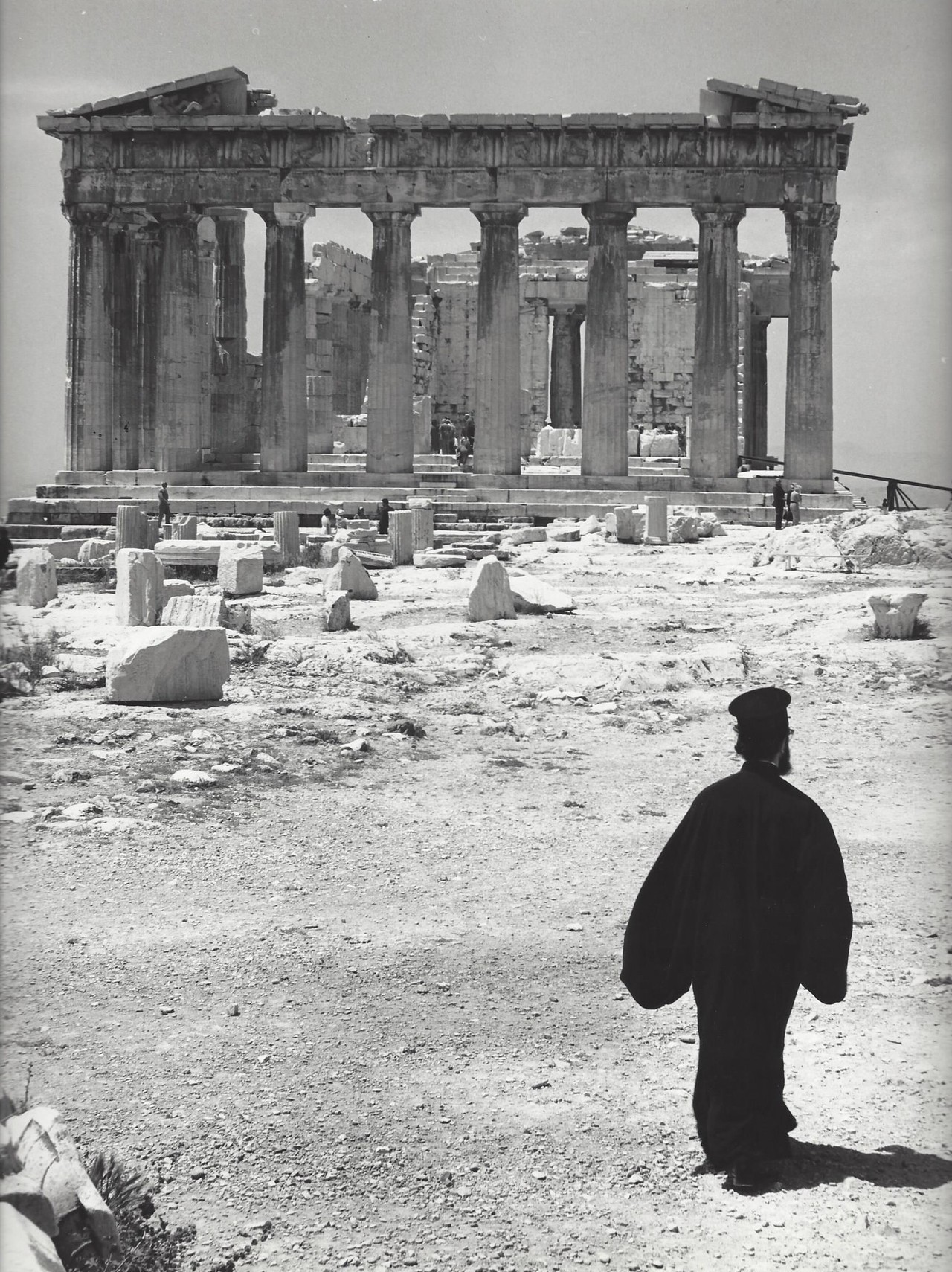 Акрополь, Греция, 1960-е. Фотограф Кис Шерер